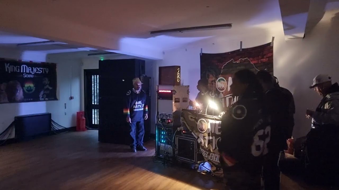 One Nation sound system in session @ BROOKHOUSE FC, Hayes, 18/04/2025. Part 2