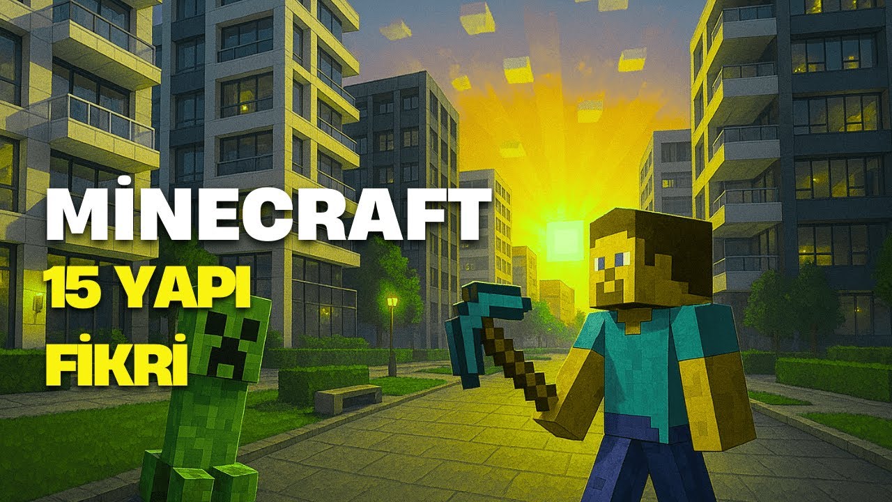 ŞEHRİNİZ İÇİN 15 YAPI FİKRİ! |MİNECRAFT YAPI FİKİRLERİ
