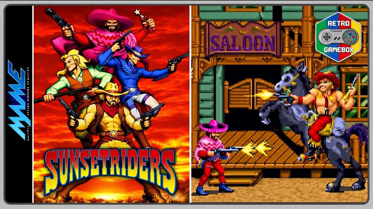 Sunset rider - full gameplay