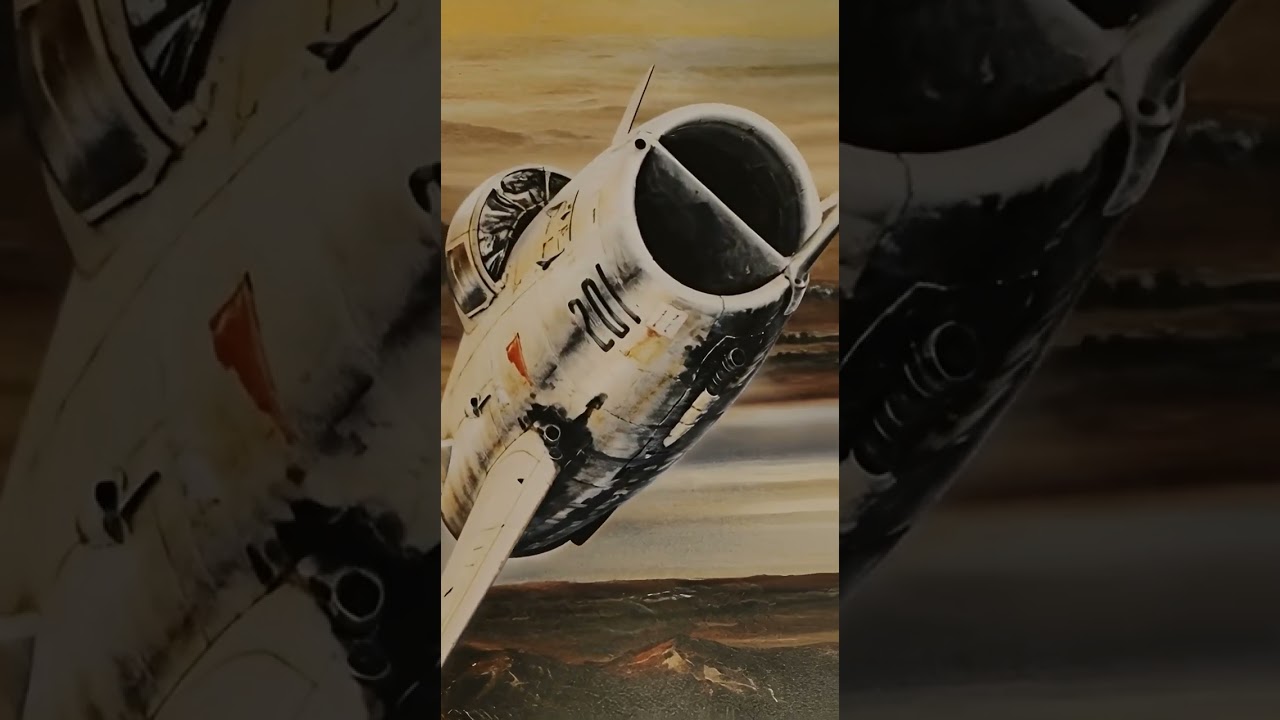 PAF F-6 Pilot Qazi Javed Guns Down IAF Hunter | Pakistan Air Force Victory