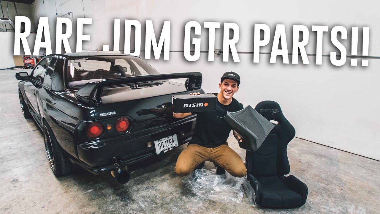 All the RARE JDM SKYLINE GTR PARTS I Brought Back from Japan!