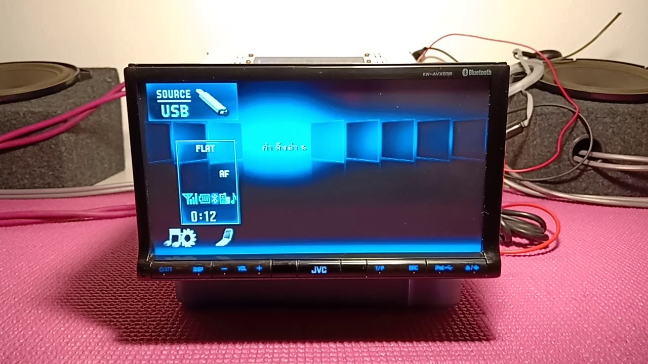 JVC KW-AVX836 DVD CD  USB MP3 BLUETOOTH Touchscreen