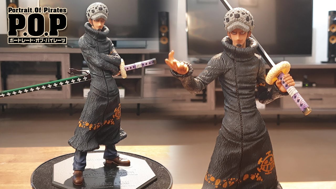 Trafalgar Law (Sailing Again) Portrait of Pirates POP | Megahouse 4K One Piece Figure Unboxing