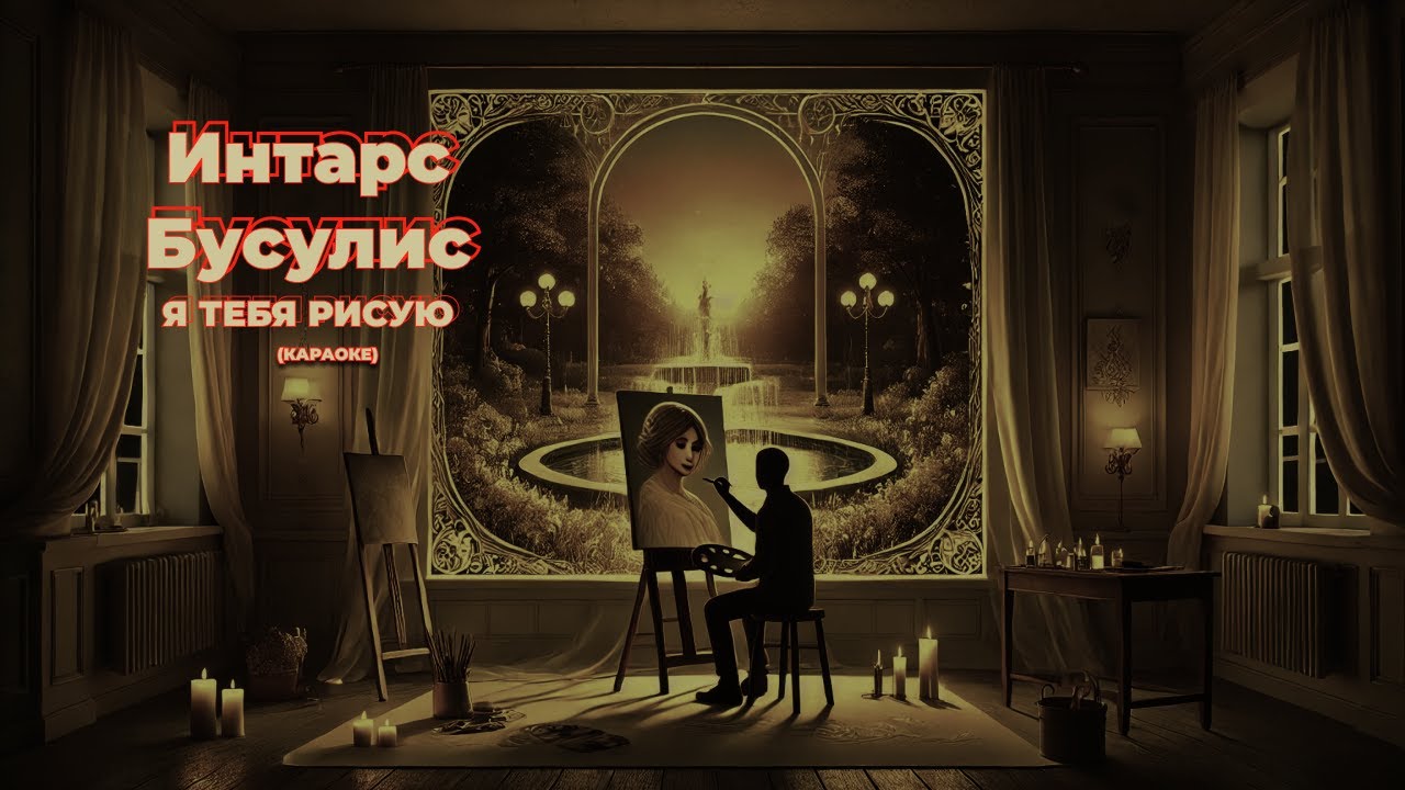 Интарс Бусулис – Я тебя рисую (Караоке)