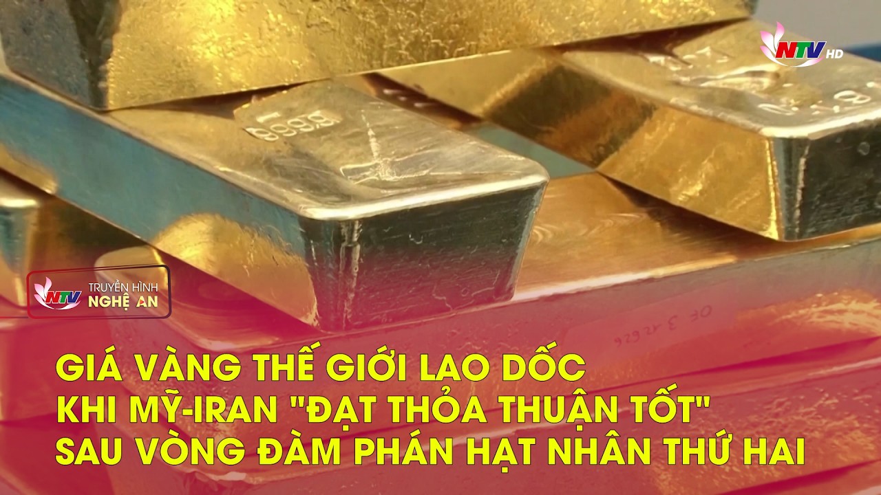 Giá vàng thế giới lao dốc khi Mỹ-Iran 