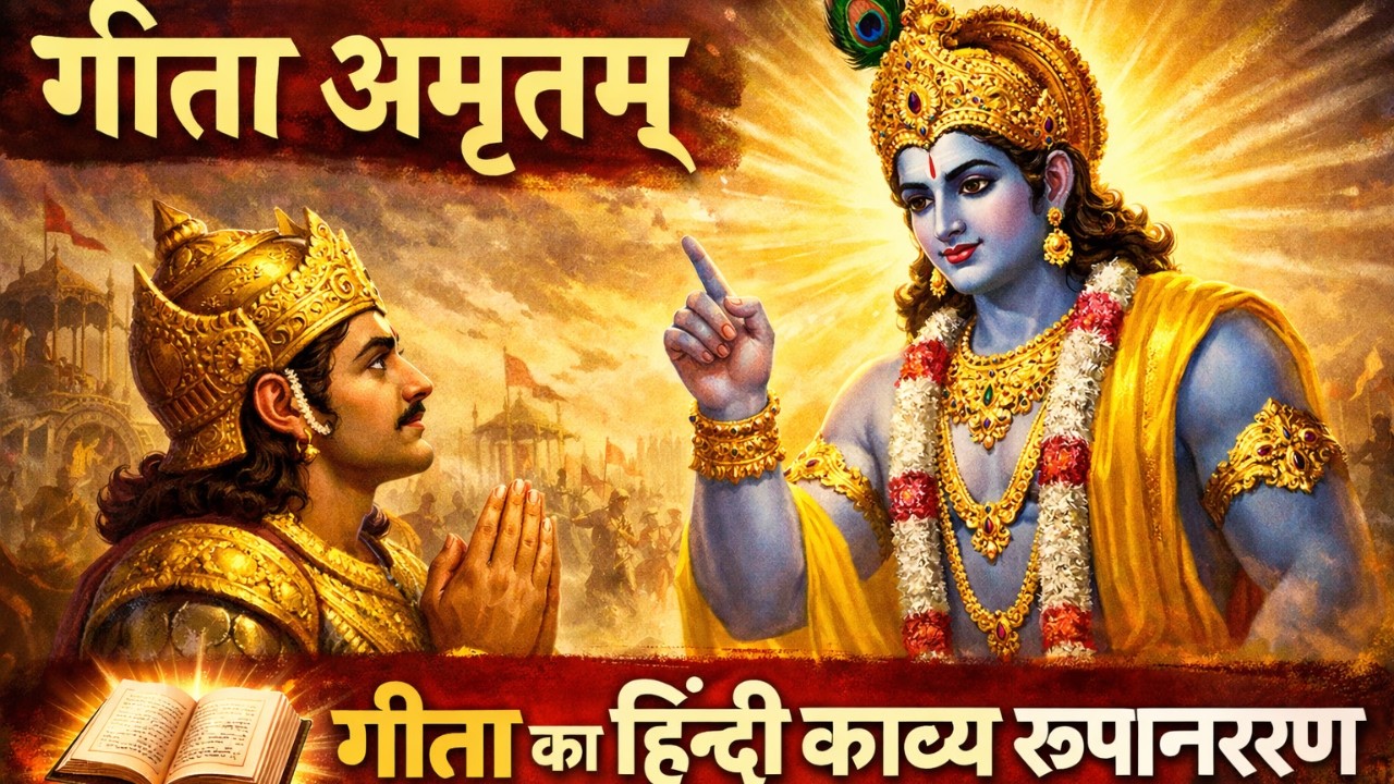 रविन्द्र कुमार द्वारा लिखी गई गीता अमृतं glimpse 3