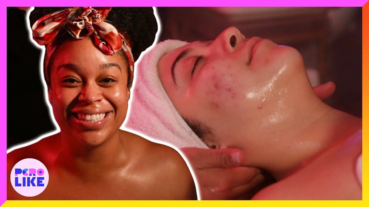 Women Get Facials For The First Time