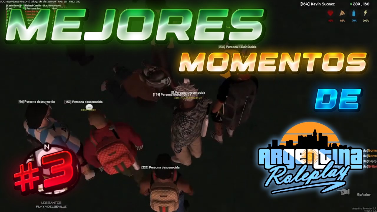 ¡Mejores momentos de Argentina Roleplay! #3