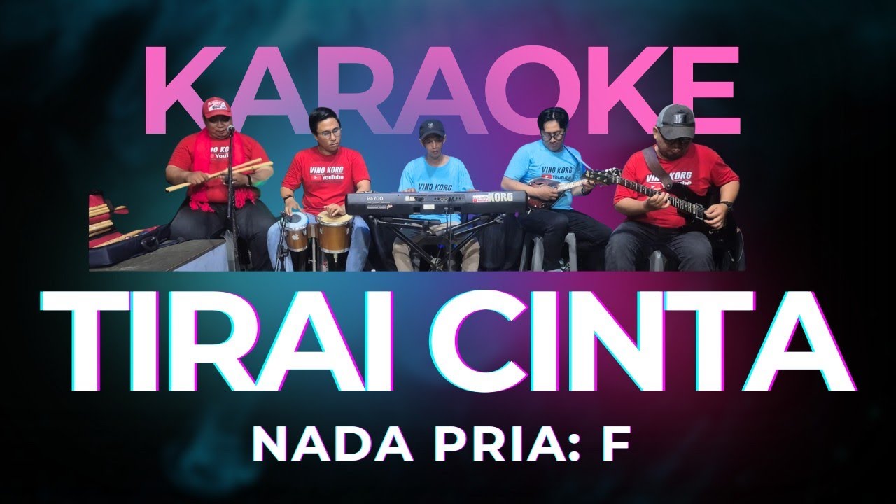 KARAOKE  DANGDUT - TIRAI CINTA  -  Mirnawati  [ NADA PRIA ]