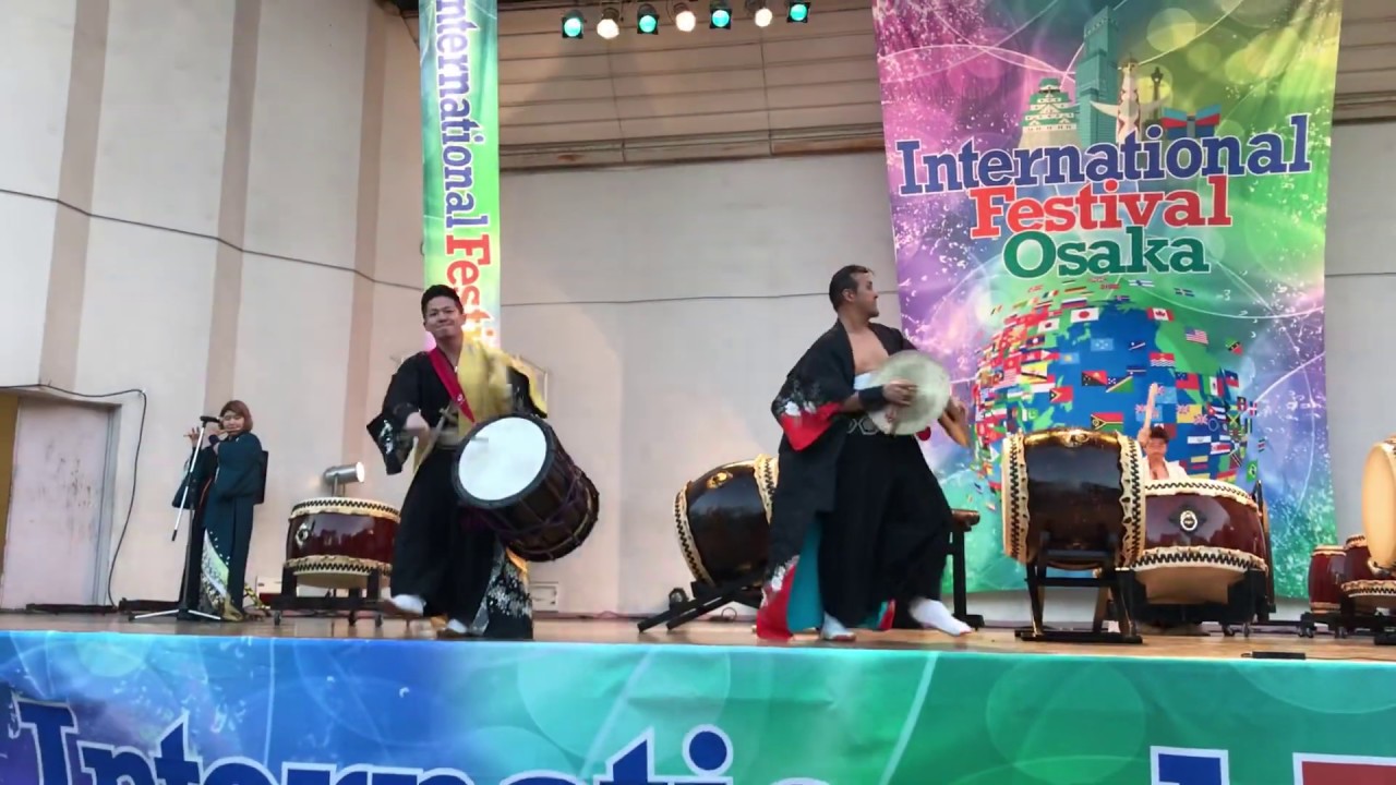 Japan Drum Team in Osaka International Festival 10