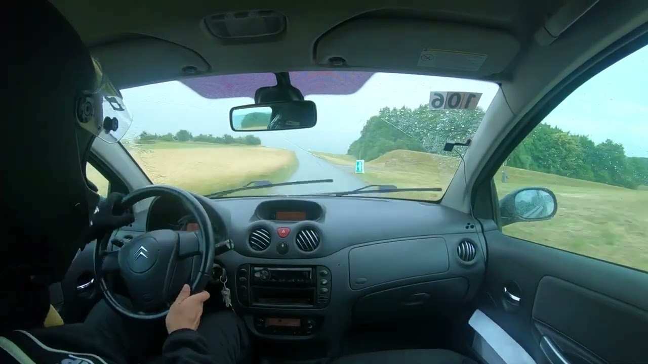 Slalom Chamblon - 21.06.2025 - Citroën C2 VTS ( Pluie - Rain - Regen )