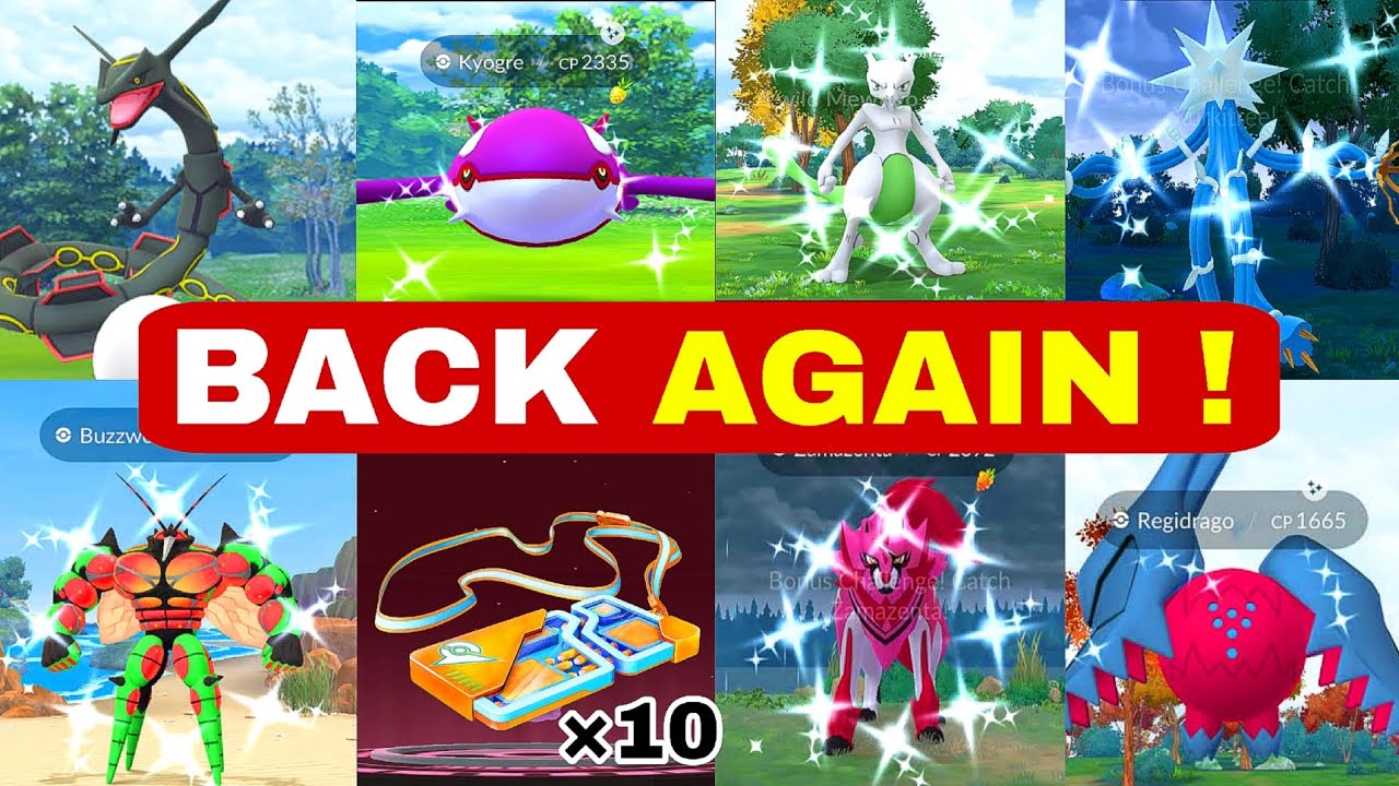 10 FREE Raid Passes & All Legendary Pok&eacute;mon Are Coming Back! Pok&eacute;mon Go 2026