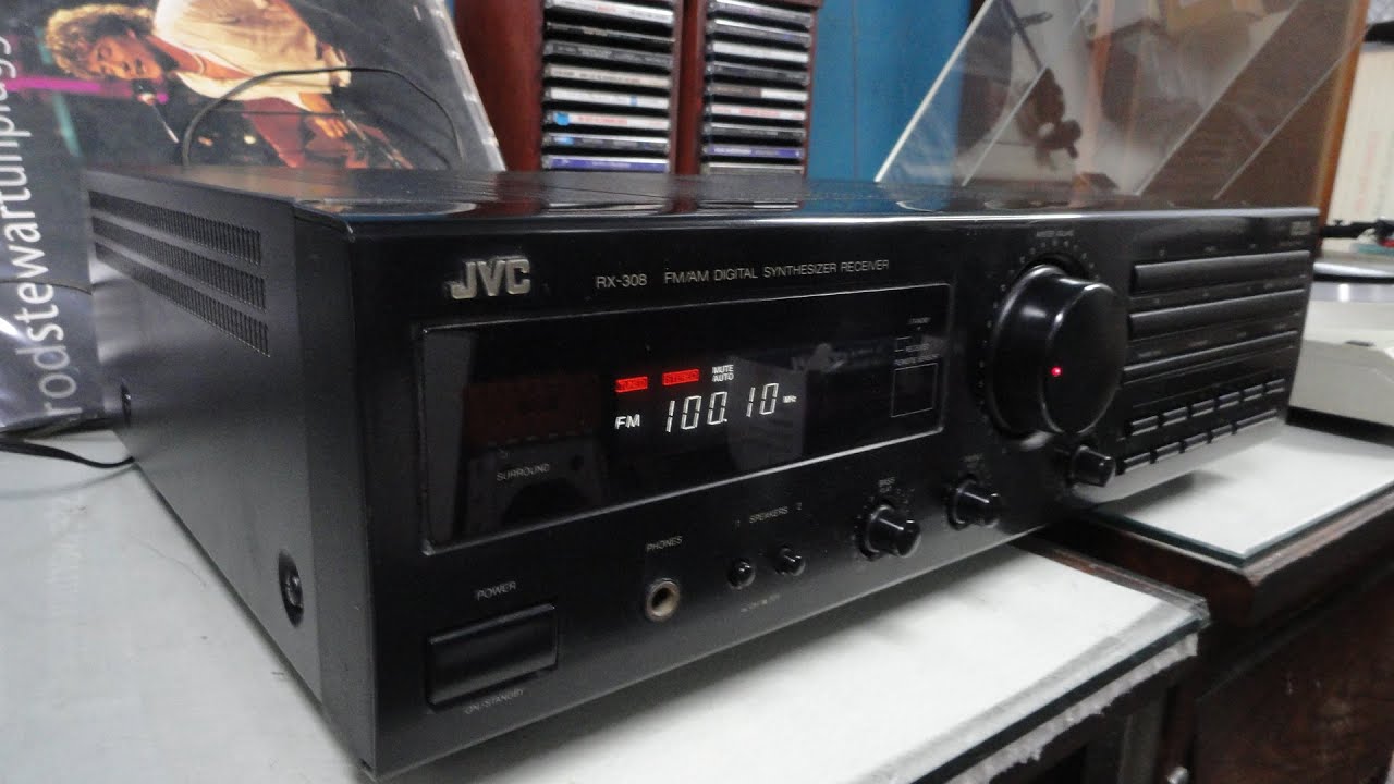 O Rei do Som - Receiver JVC RX-308
