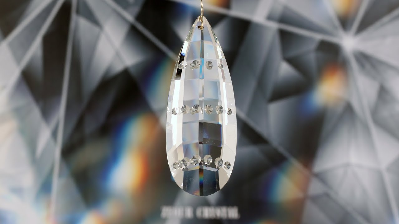 How to make a teardrop crystal chandelier part with fully automatic machine