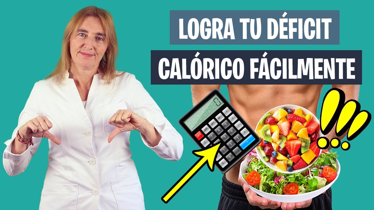 LOGRA FÁCILMENTE así un DÉFICIT CALÓRICO | Dieta hipocalórica para mejorar | Nutrición deportiva