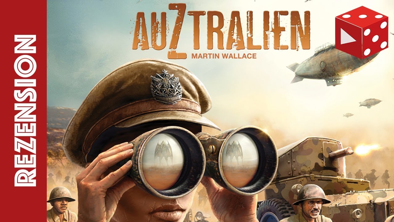AuZtralien (Martin Wallace, Schwerkraft 2018) - Rezension / Brettspiel im Test deutsch
