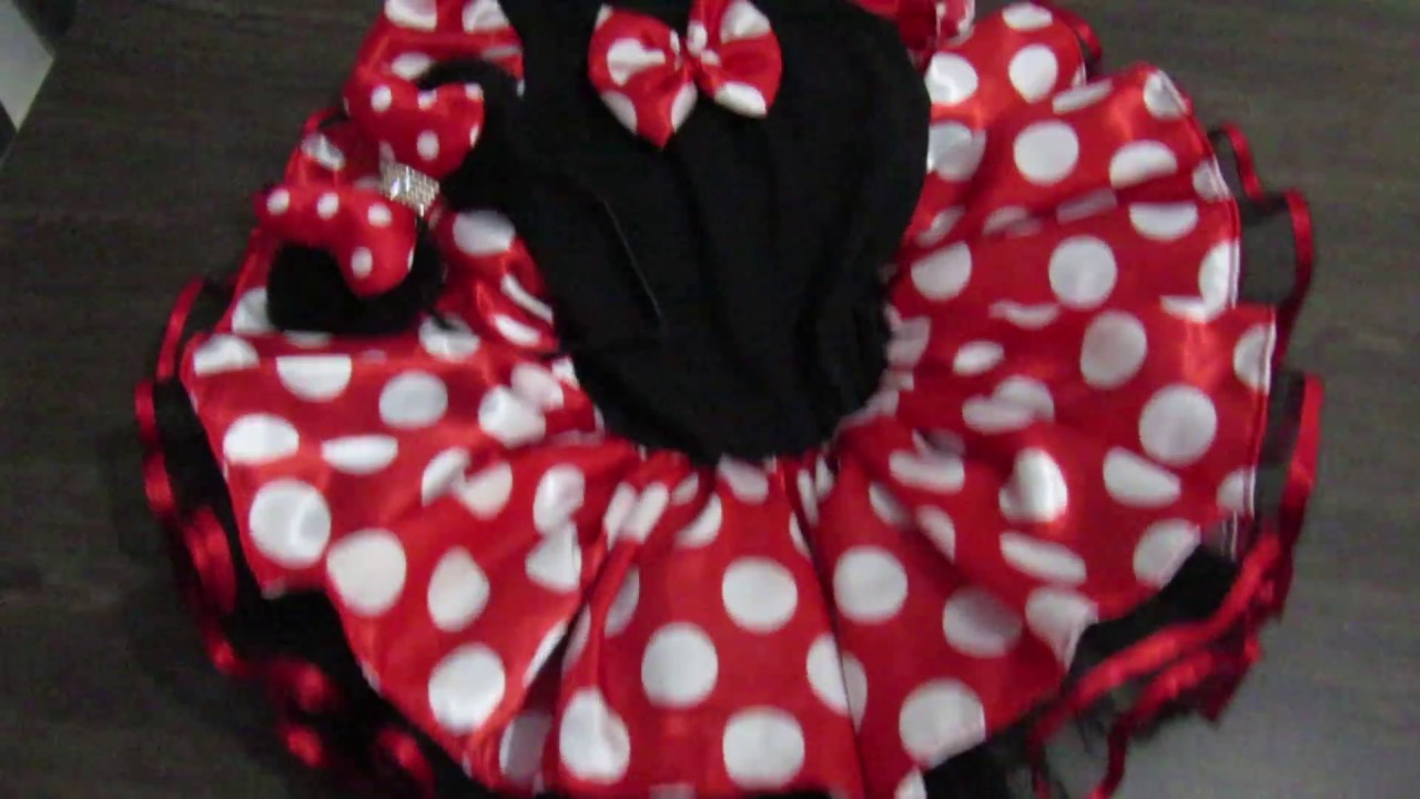 vestido minnie