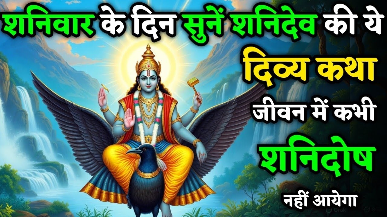 शनिवार के दिन सुनें शनिदेव की ये दिव्य कथा जीवन में कभी शनिदोष नहीं आयेगा| Shanidev Katha 