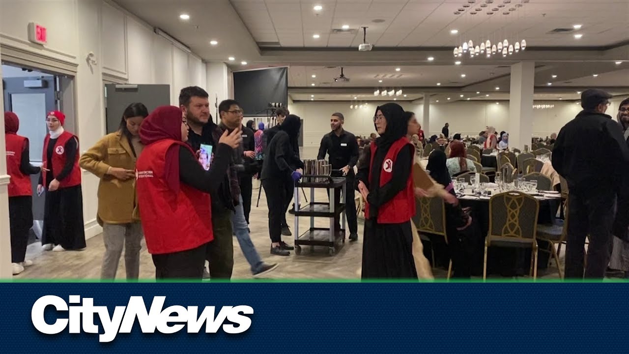 Netflix Star Engin Altan visits Edmonton for HCI's water for life campaign