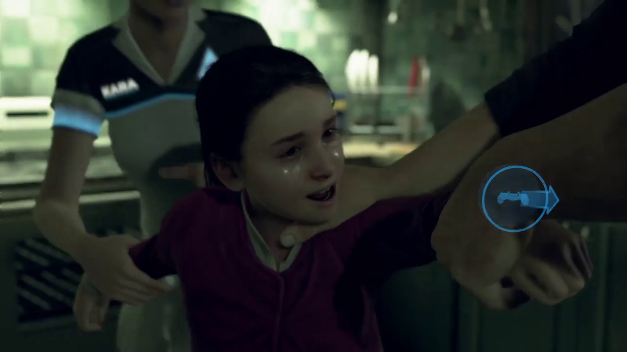Detroit Become Human - Kara & Alice Escapan de todd (Español latino)