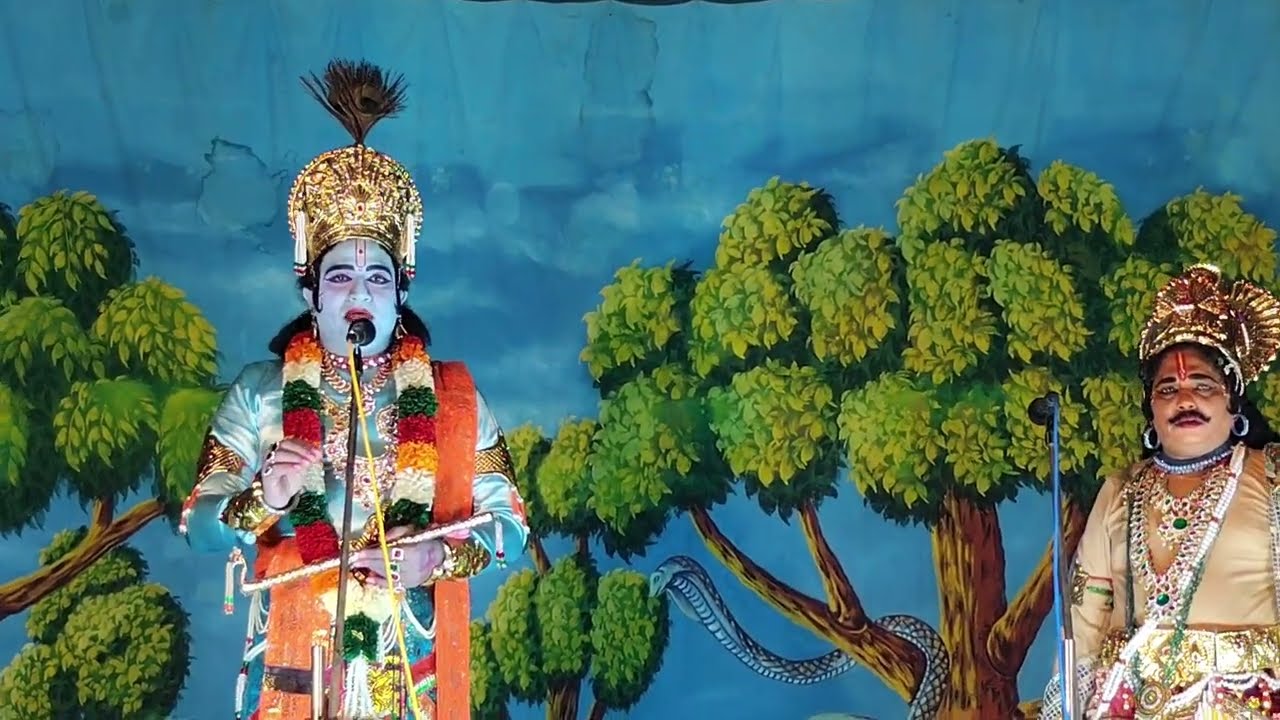 ఆరాధ్యుల నాగరాజు - ధార్తరాష్ట్రులు పద్యం - గయోపాఖ్యానం యుద్ధ సన్నివేశం