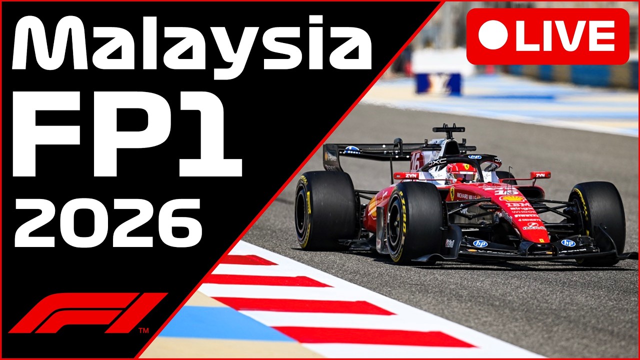 🔴F1 LIVE - Malaysia GP FP1 - Commentary + Timings