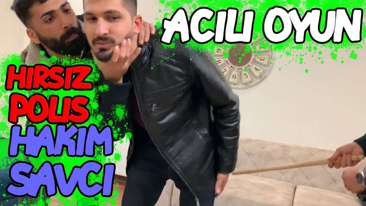 ÇILGIN HIRSIZ POLİS OYUNU (CEZALI)
