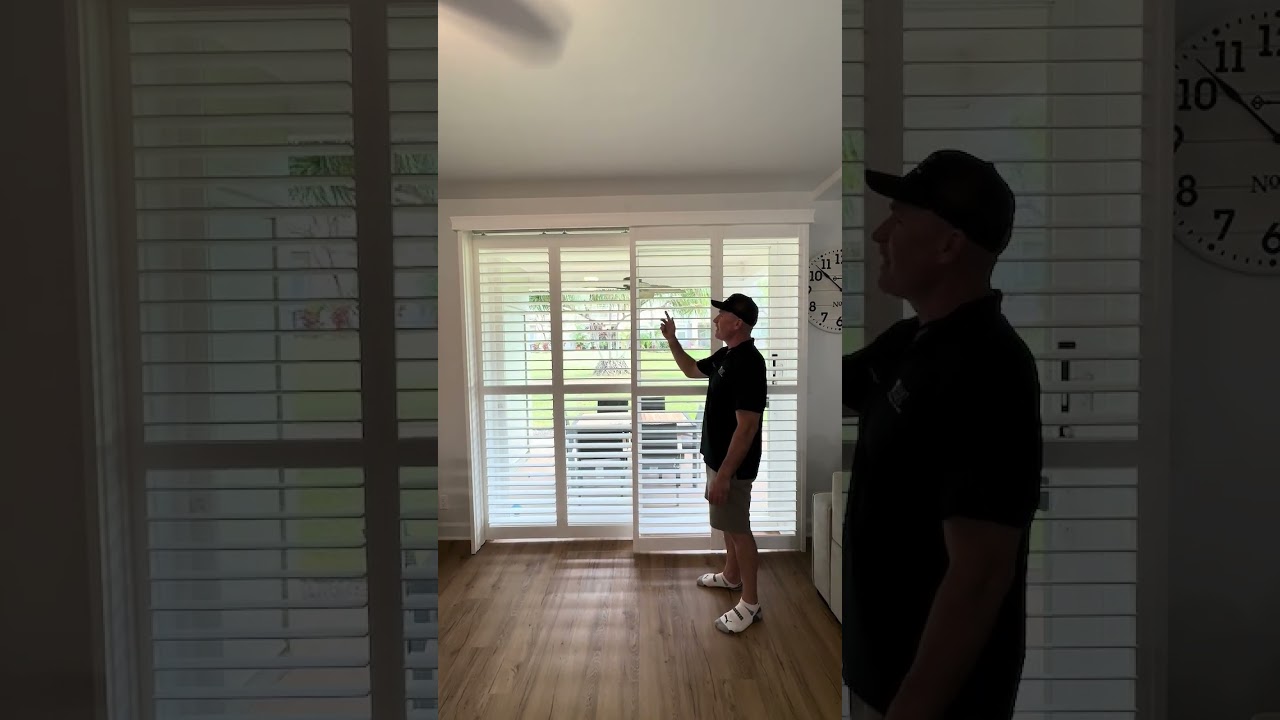 Koolina Plantation Shutters - Open Bypass 