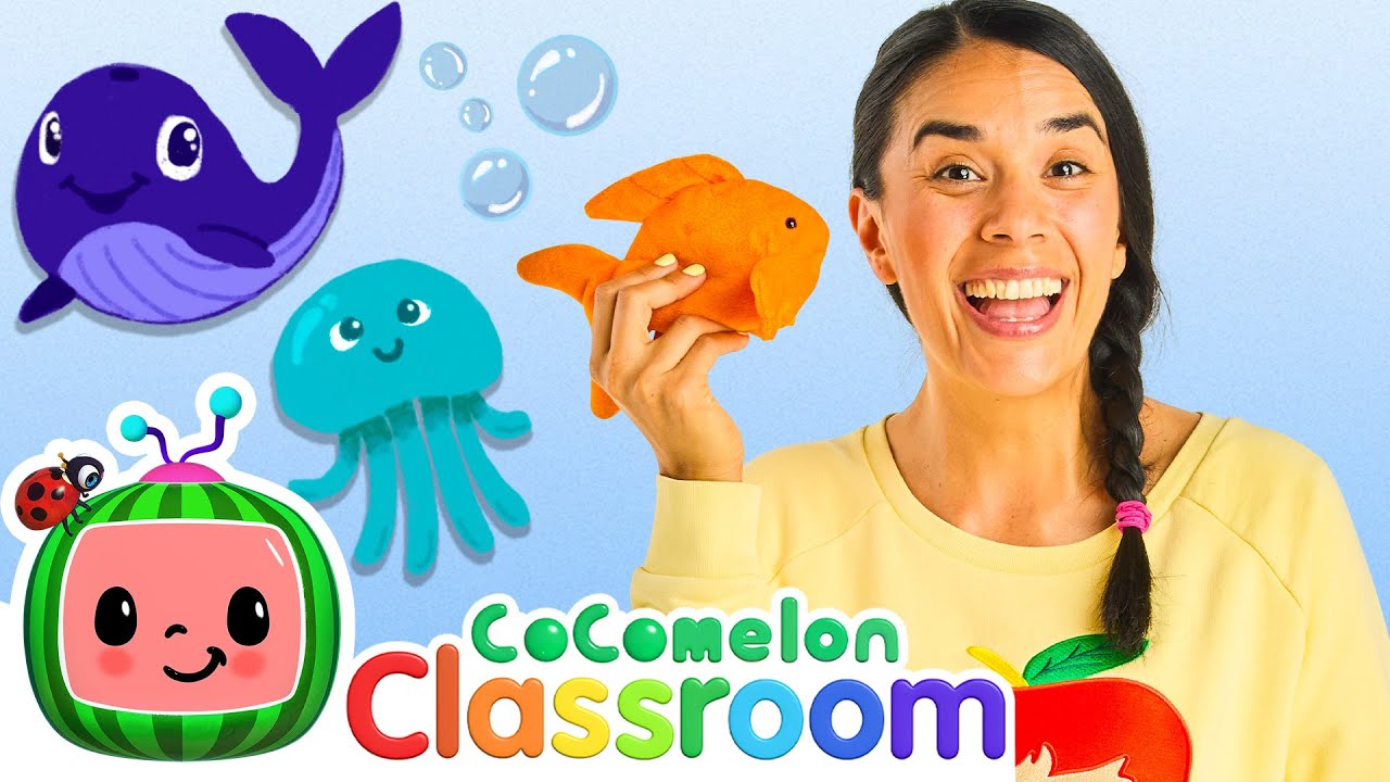 Pet Care and Sea Animals | Letters and Sounds with Ms Appleberry | CoComelon Classroom for Kids