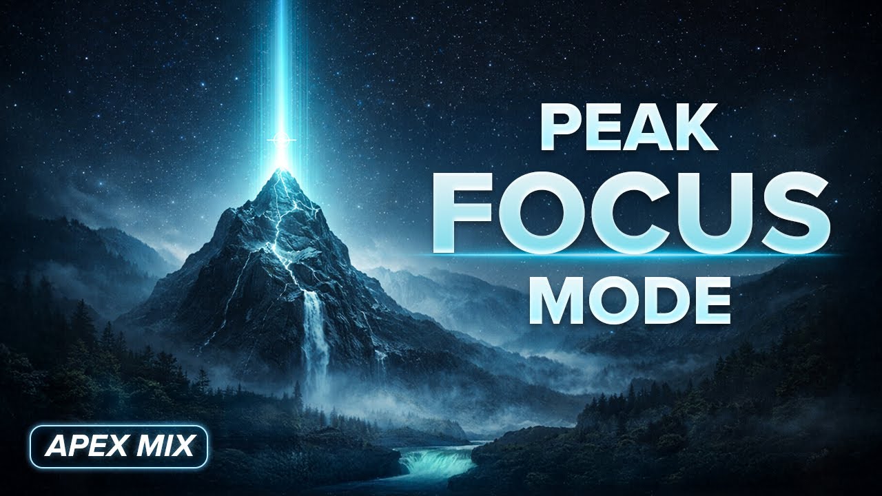 Apex Mix – Peak Focus for Deep Work | Deep House Flow
