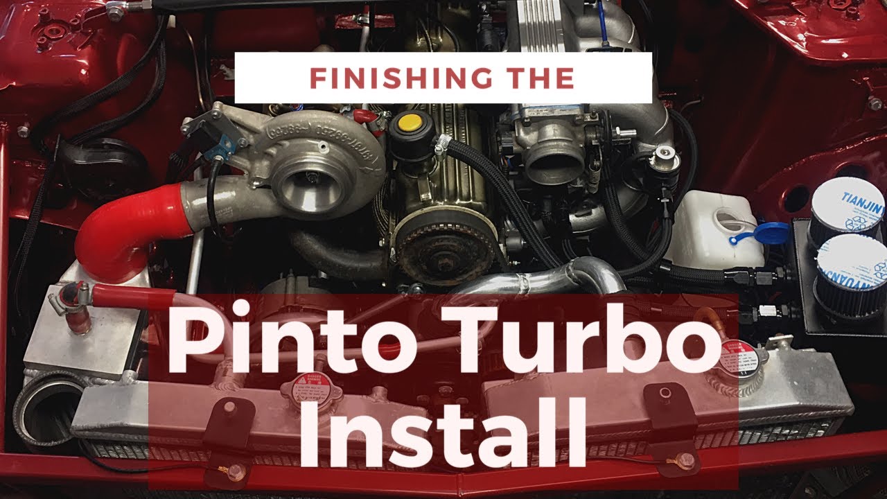 Finishing the Pinto Turbo install - 1958 Ford Prefect 100e