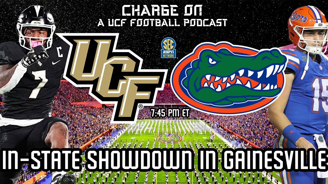 Charge On Ep.142- UCF takes on the Florida Gators in a MUST WIN game in 