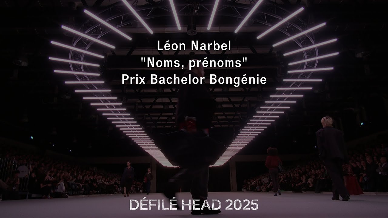Défilé HEAD 2025 - Leon Narbel, lauréat du Prix Bongénie
