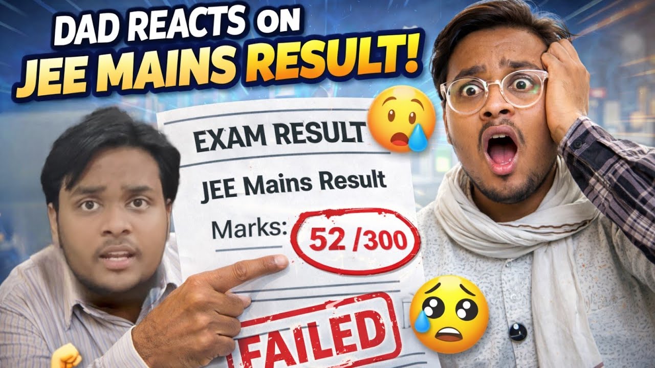 Every DAD on JEE Mains result😭