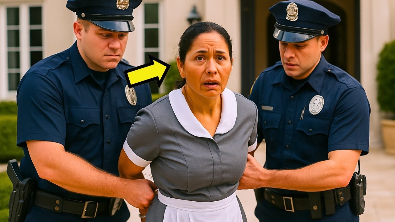 ELLA FUE ARRESTADA POR ROBO… PERO CUANDO EL MILLONARIO REVISÓ LAS CÁMARAS…