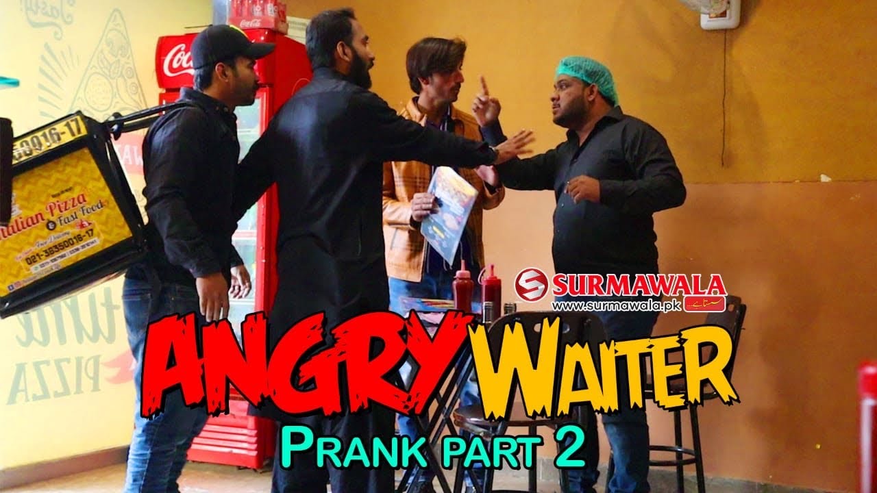 | Angry Waiter Prank Part 2 | By Nadir Ali & Ahmed khan in | P4 Pakao | 2021