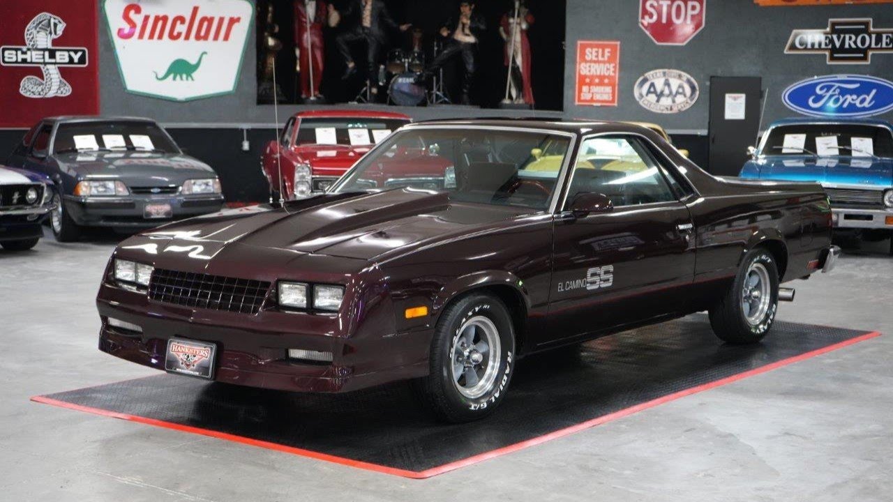 1987 CHEVROLET EL CAMINO SS STYLE