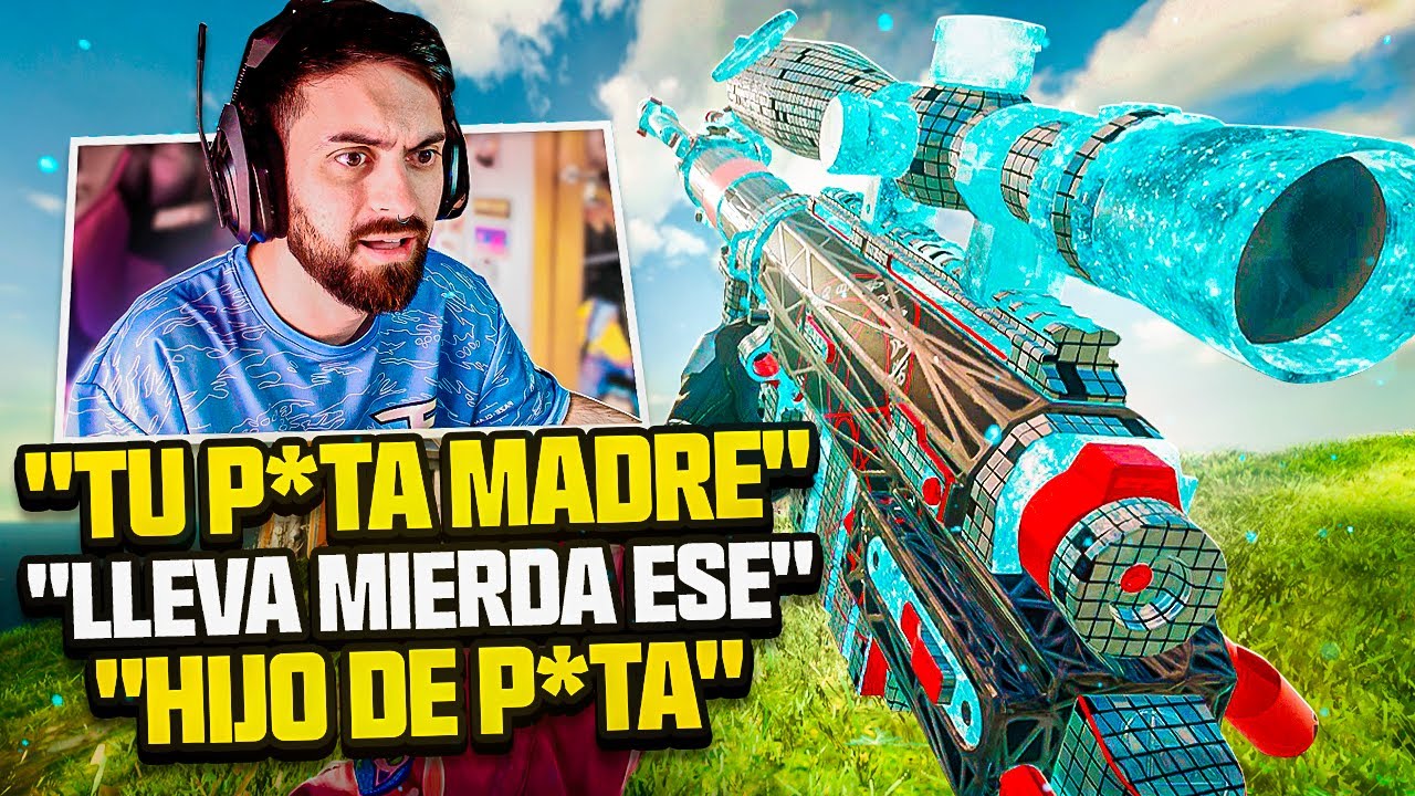 ASÍ REACCIONAN AL VERME JUGAR A SNIPER en WARZONE