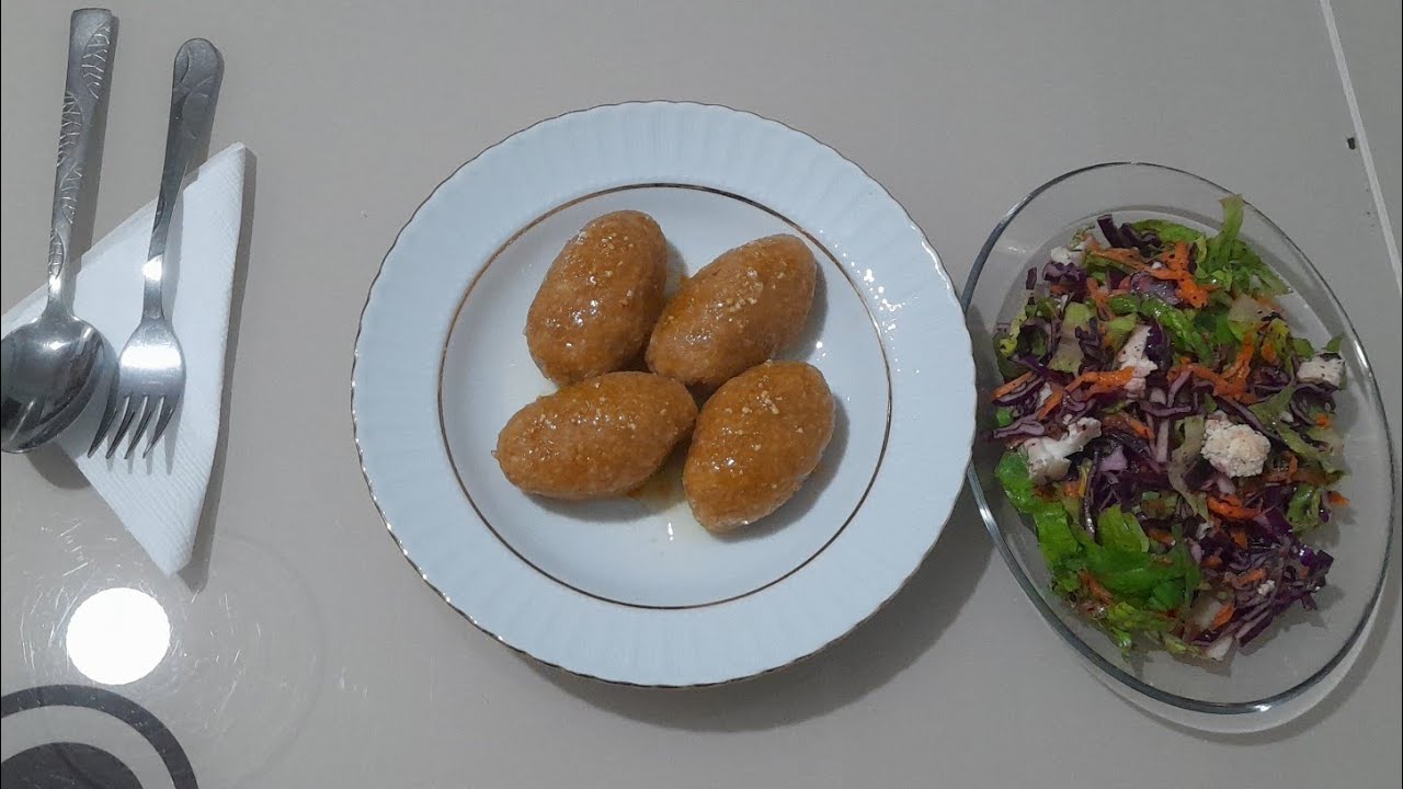Yeşil fasulye içli köftesi