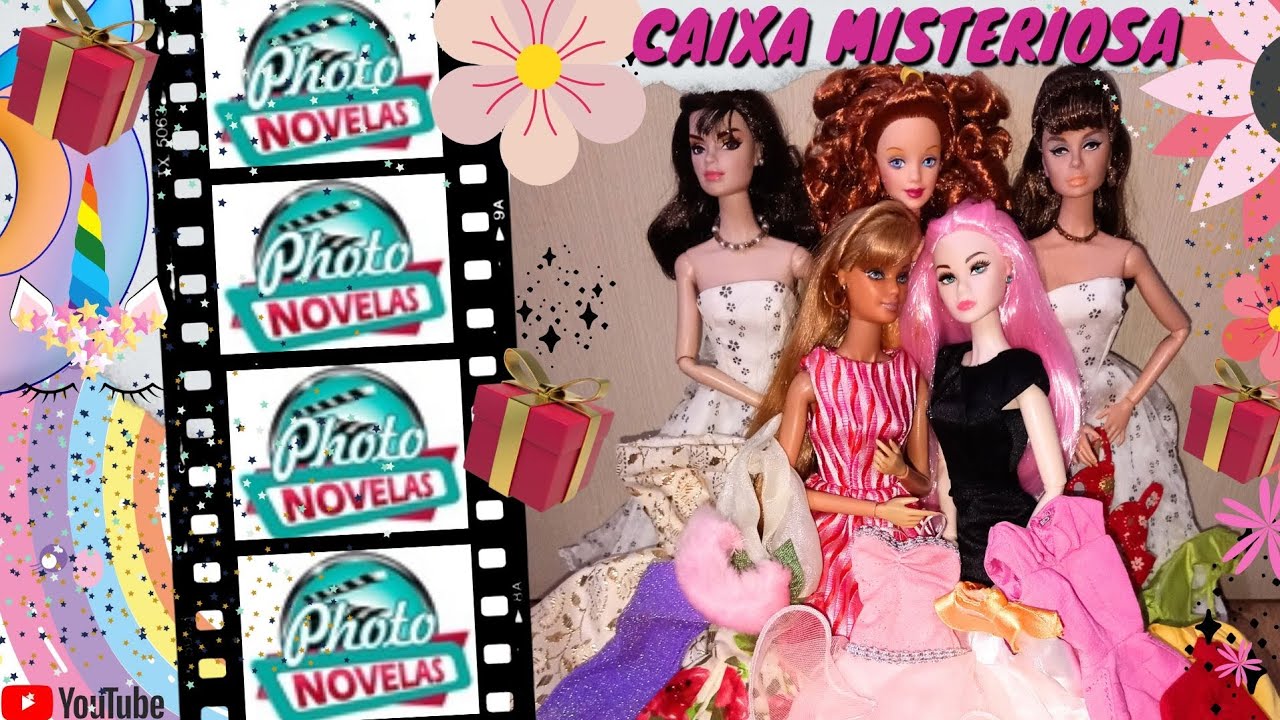 📦 PRESENTÃO: CAIXA MISTERIOSA recheada de looks e BARBIE collector lindíssima [Vida de Colecionador]
