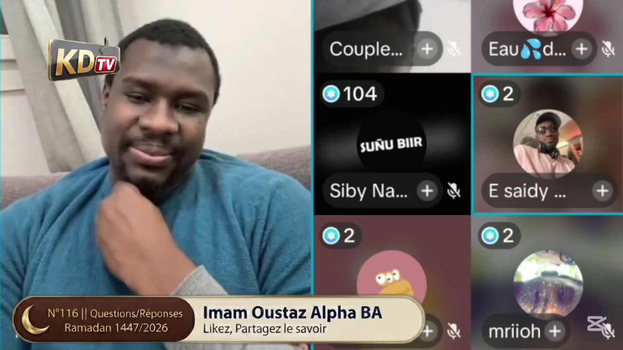 Questions/Réponses N°116 - Ramadan 1447/2026 Parole aux auditeurs | Imam Oustaz Alpha BA 