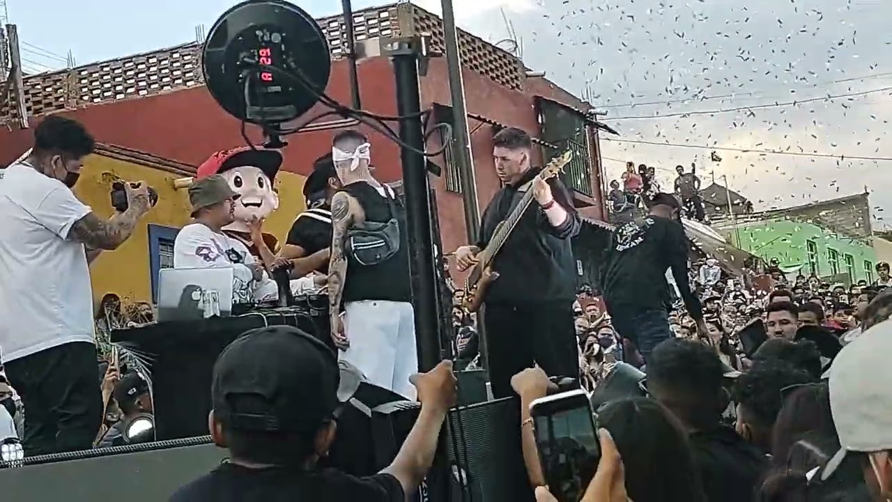 santa fe klan las nieves de enero en vivo