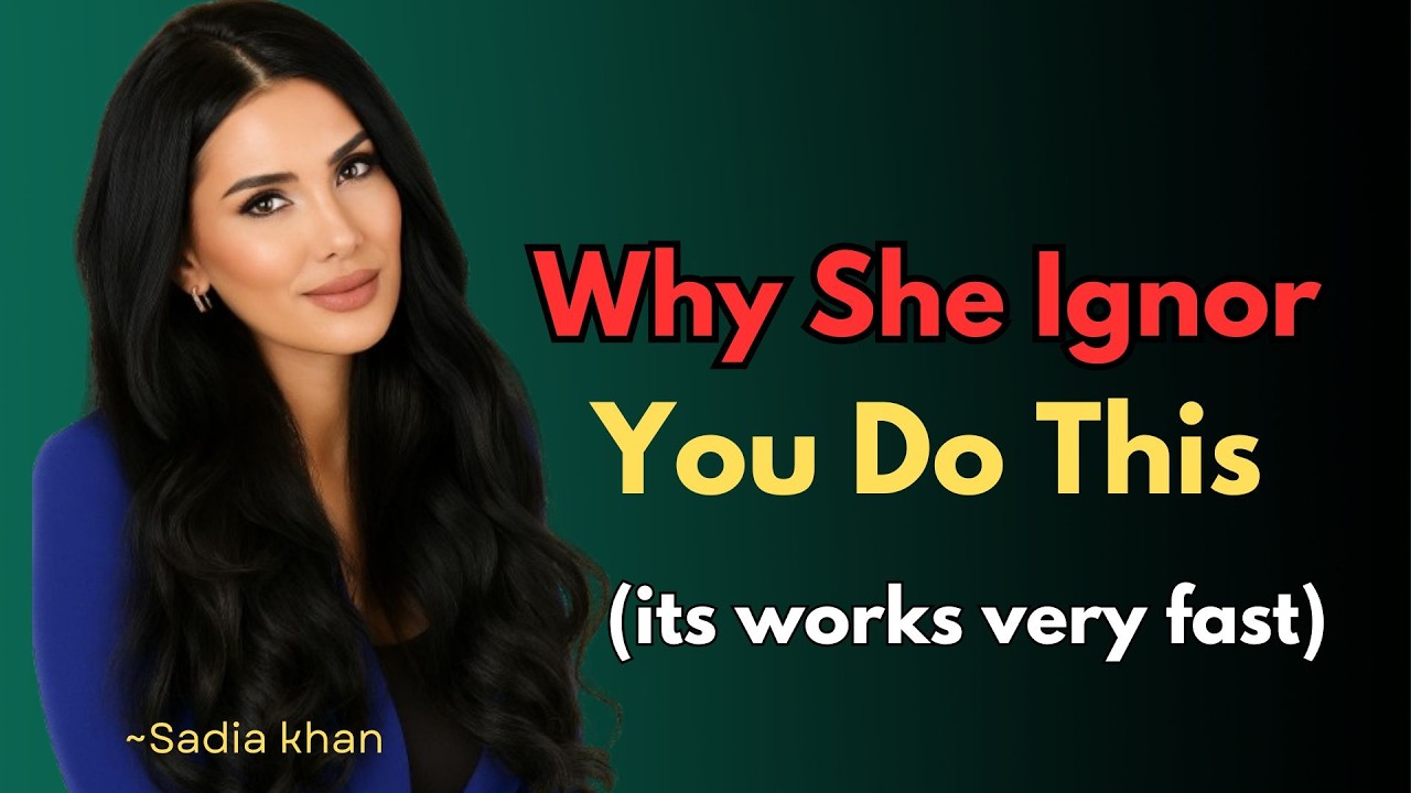 🔥 When She Ignores You, Do This (Works FAST) | Female Psychology Explained