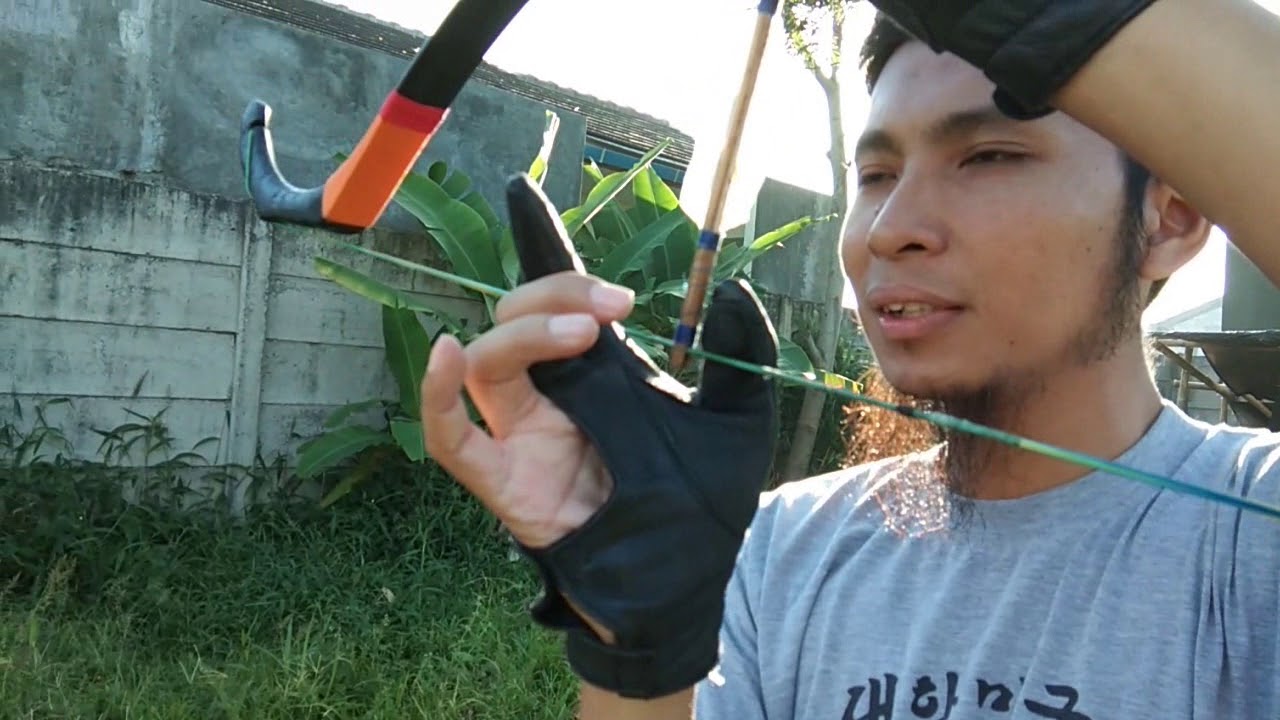 Teknik Memanah - Mengunci String Thumbdraw untuk Menarik Busur (Kujang Horseback Archery Club)