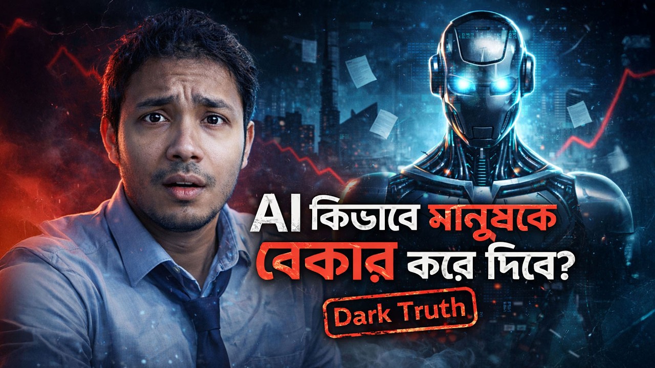 AI যুদ্ধে মানব জাতির অস্তিত্ব সংকটে! আপনার Job কি থাকবে? | বিশ্বজুড়ে চাকরির বাজারে ঝড় তুলেছে AI