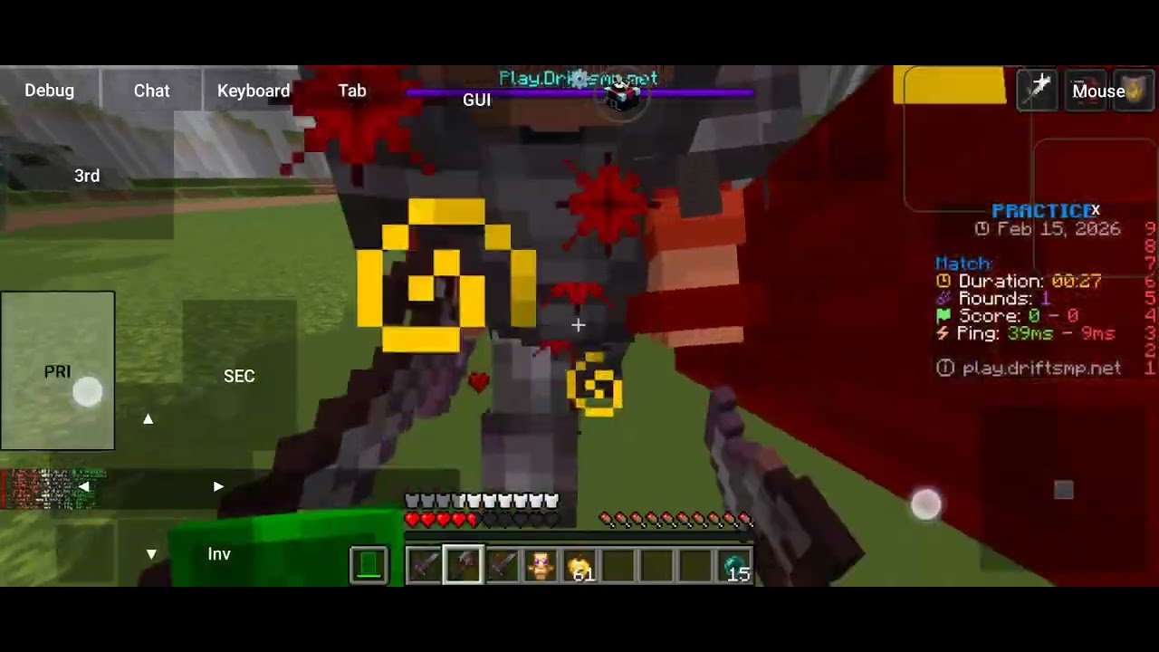Pvp practise
