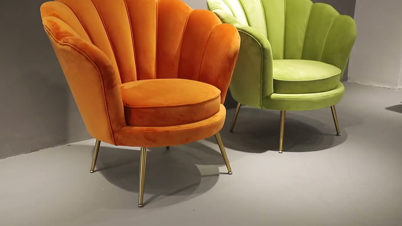 Sofa kerang mewah elegan