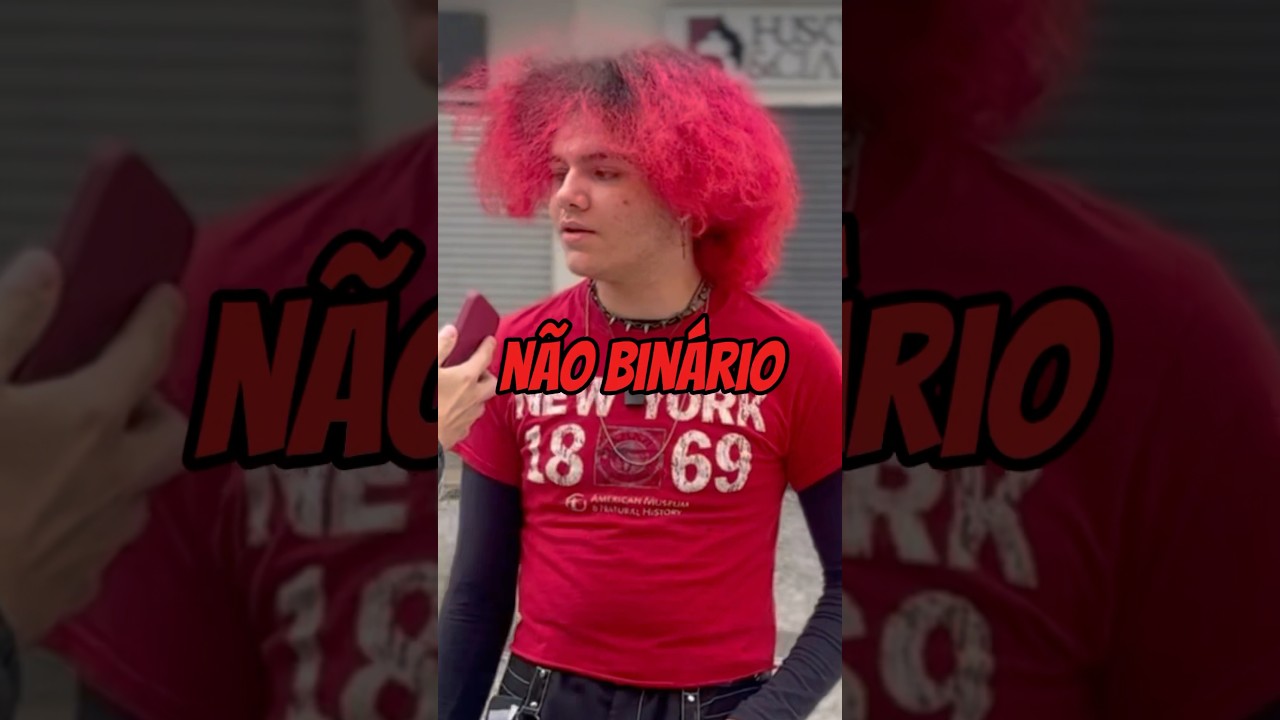 Qual seu g&ecirc;nero? 🙋&zwj;♂️🙆&zwj;♀️ #homem #mulher #genero #viral #entrevista