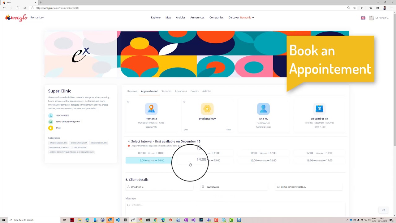 Weeglo for Medical Clinics Networks