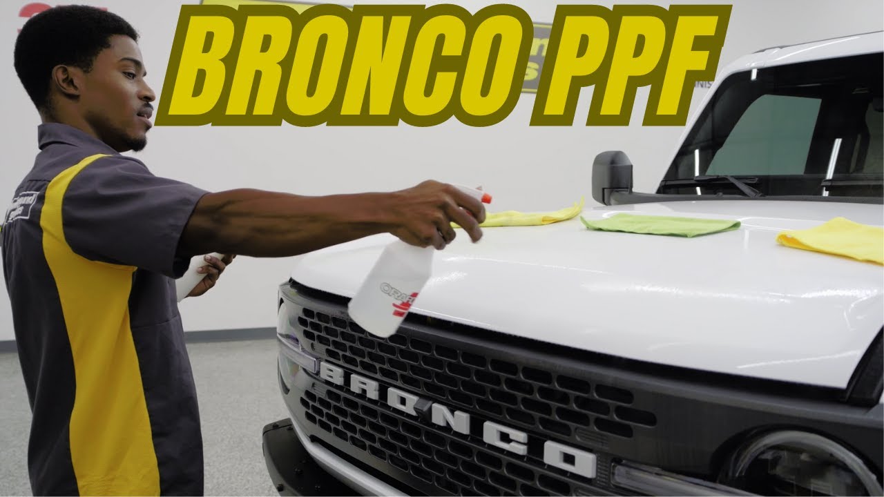How To Install Your Ford Bronco PPF For Doors, Hood, & Tailgate | From Underground Graphics
